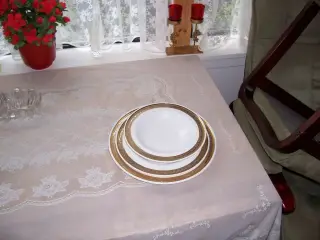 Porcelæn, spisesteld  spise/kaffe/The 