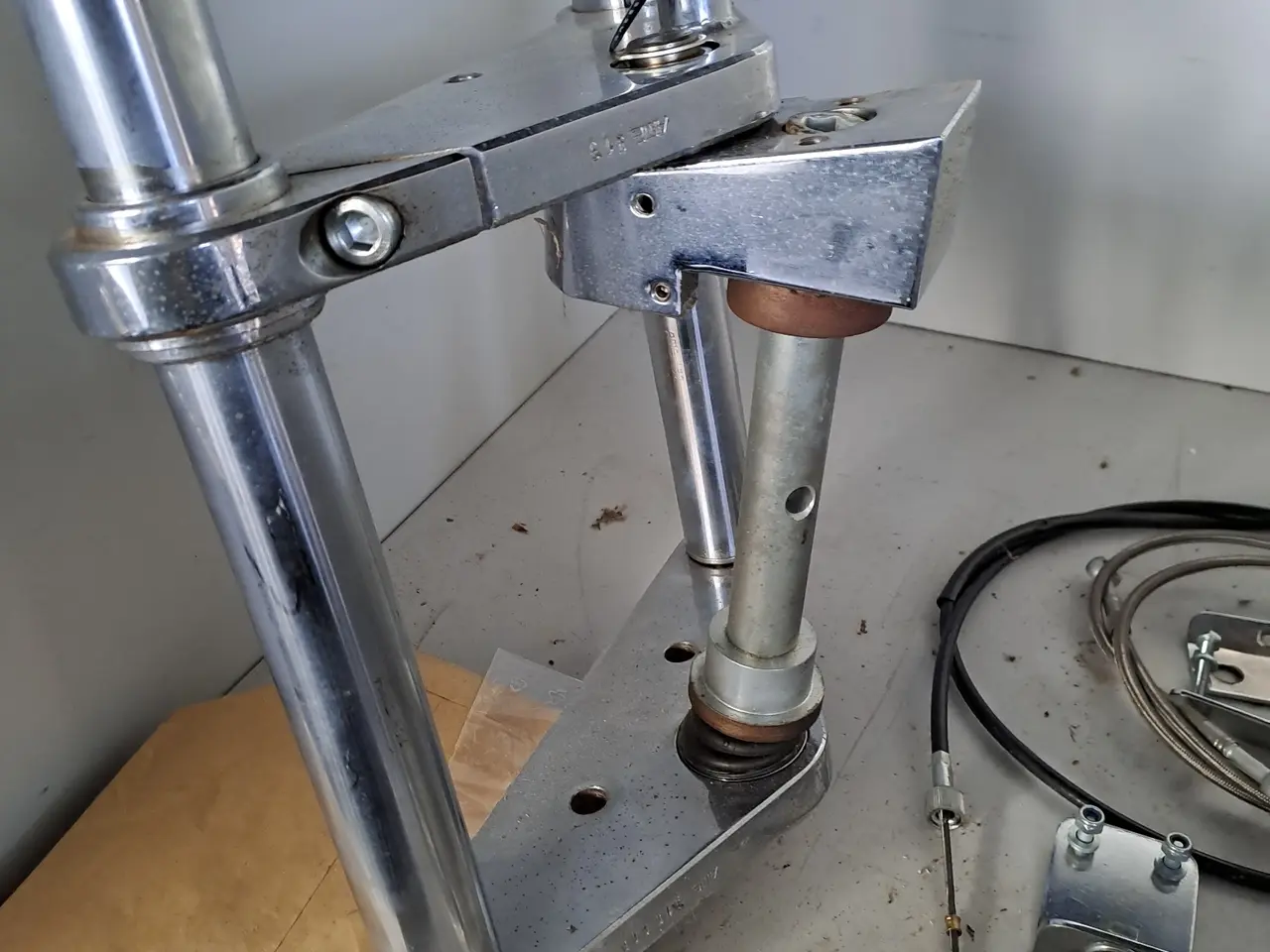 Billede 3 - Lang forgaffel til Yamaha XV 535