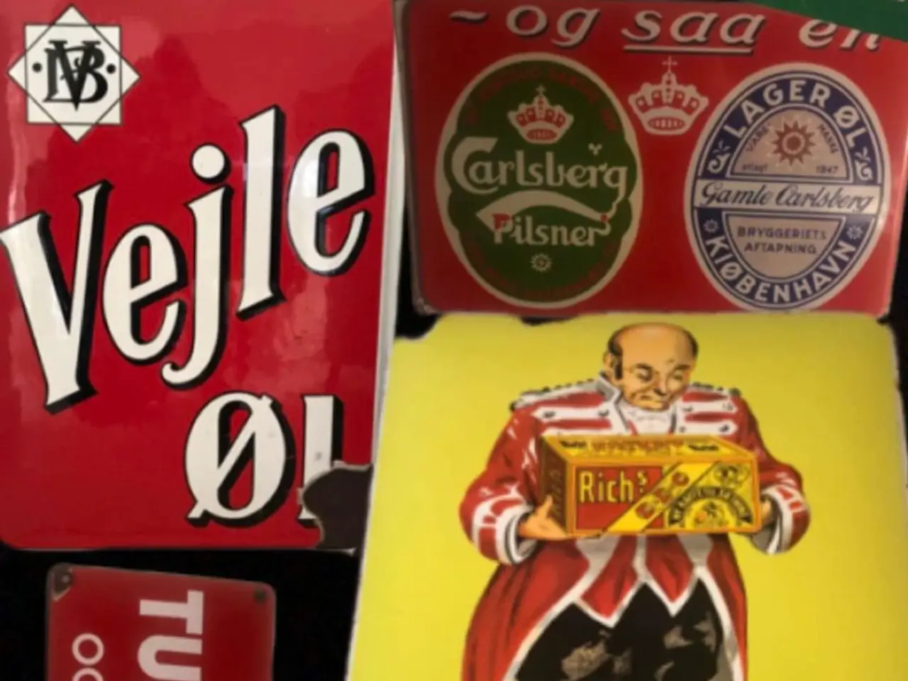 Billede 1 - Emaljeskilte - skilte 