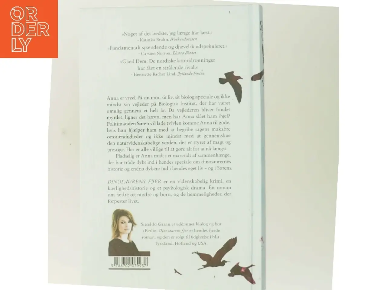 Billede 3 - Dinosaurens fjer : roman af Sissel-Jo Gazan (Bog)