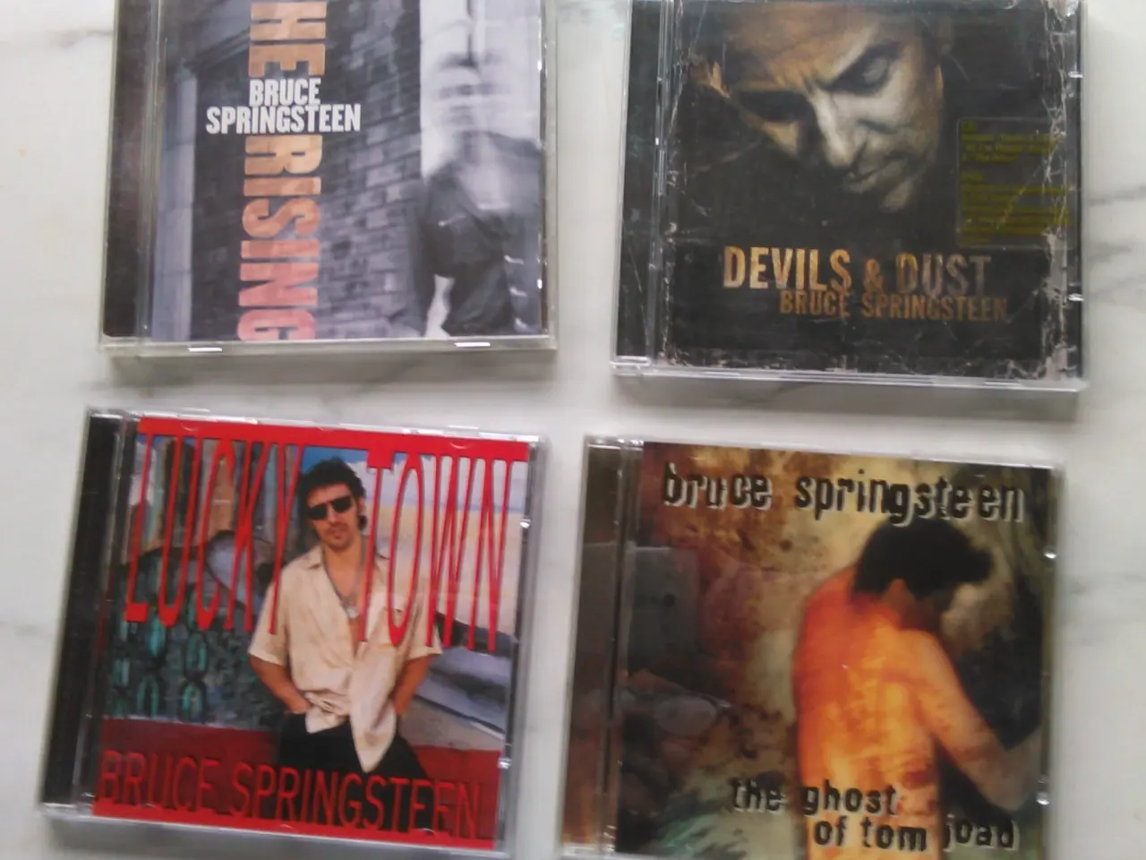 Billede 1 - BRUCE SPRINGSTEEN: 4 titler – Stk. 25 kr. 