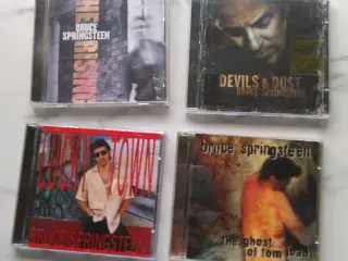 BRUCE SPRINGSTEEN: 4 titler – Stk. 25 kr.