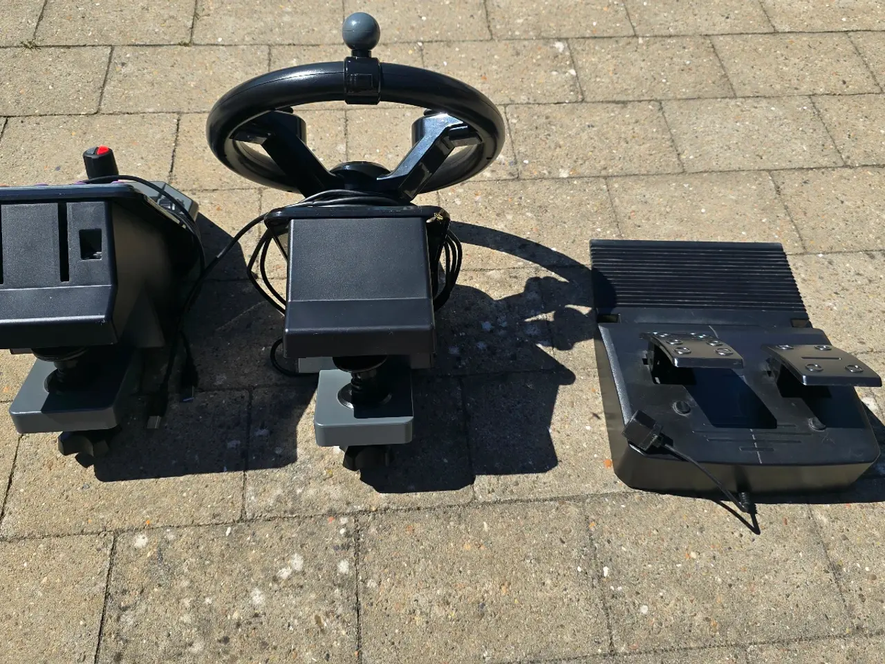 Billede 2 - Logitech - G Farming Simulator rat, pedaler og kon
