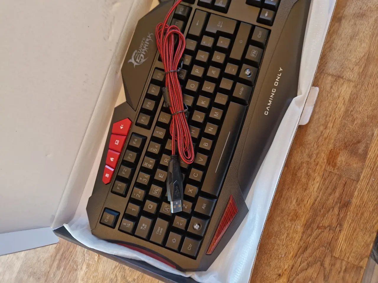 Billede 6 - White shark gaming tastatur