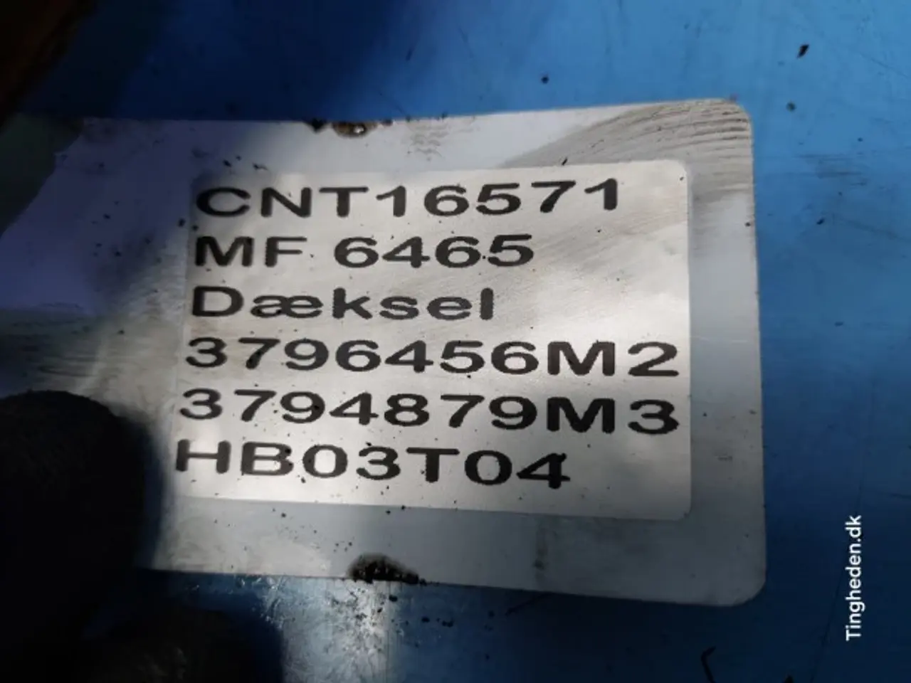 Billede 17 - Massey Ferguson 6465 Dæksel 3796456M2
