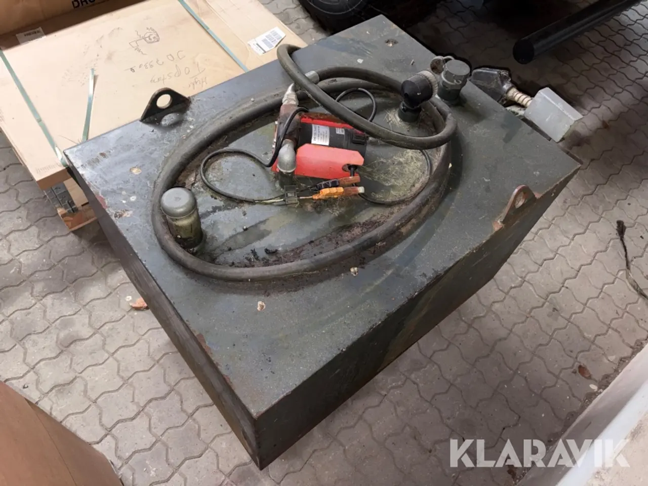 Billede 4 - Dieseltank / ladtank Thyholm Olieservice 450 liter