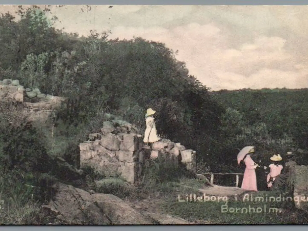 Billede 1 - Lilleborg i Almindingen - Bornholm - Brugt - Fold !