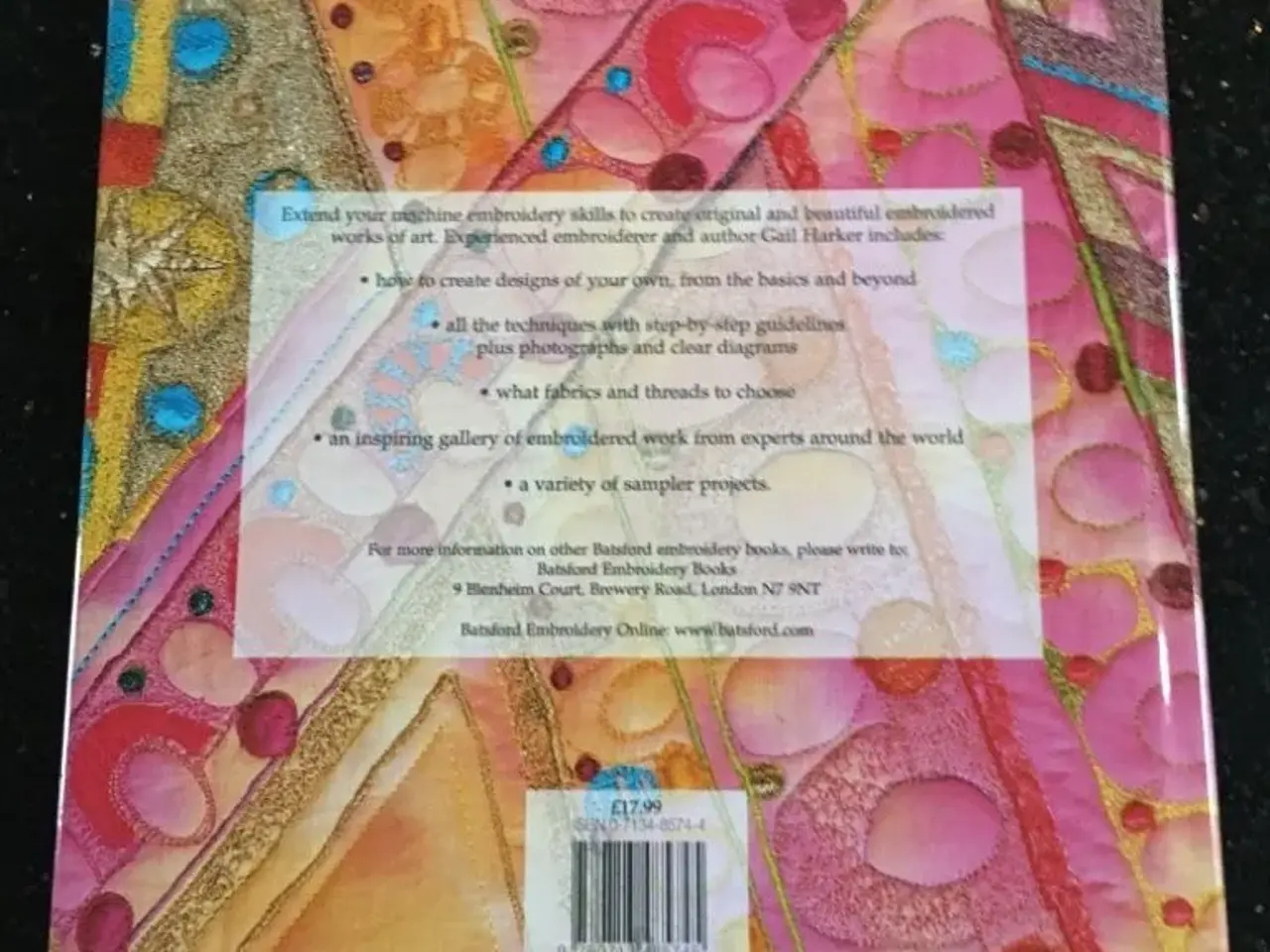 Billede 2 - Bog - Machine Embroidery