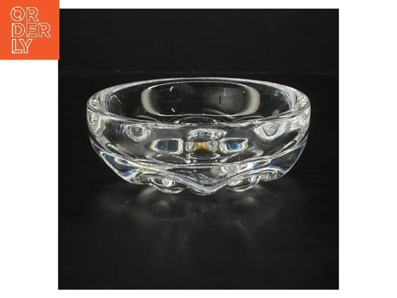 Billede 1 - Rund glasskål (str. Ø 16 cm)