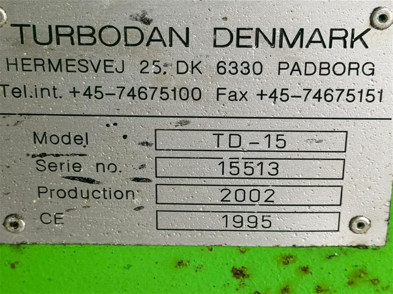 Billede 14 - Turbodan TD 15