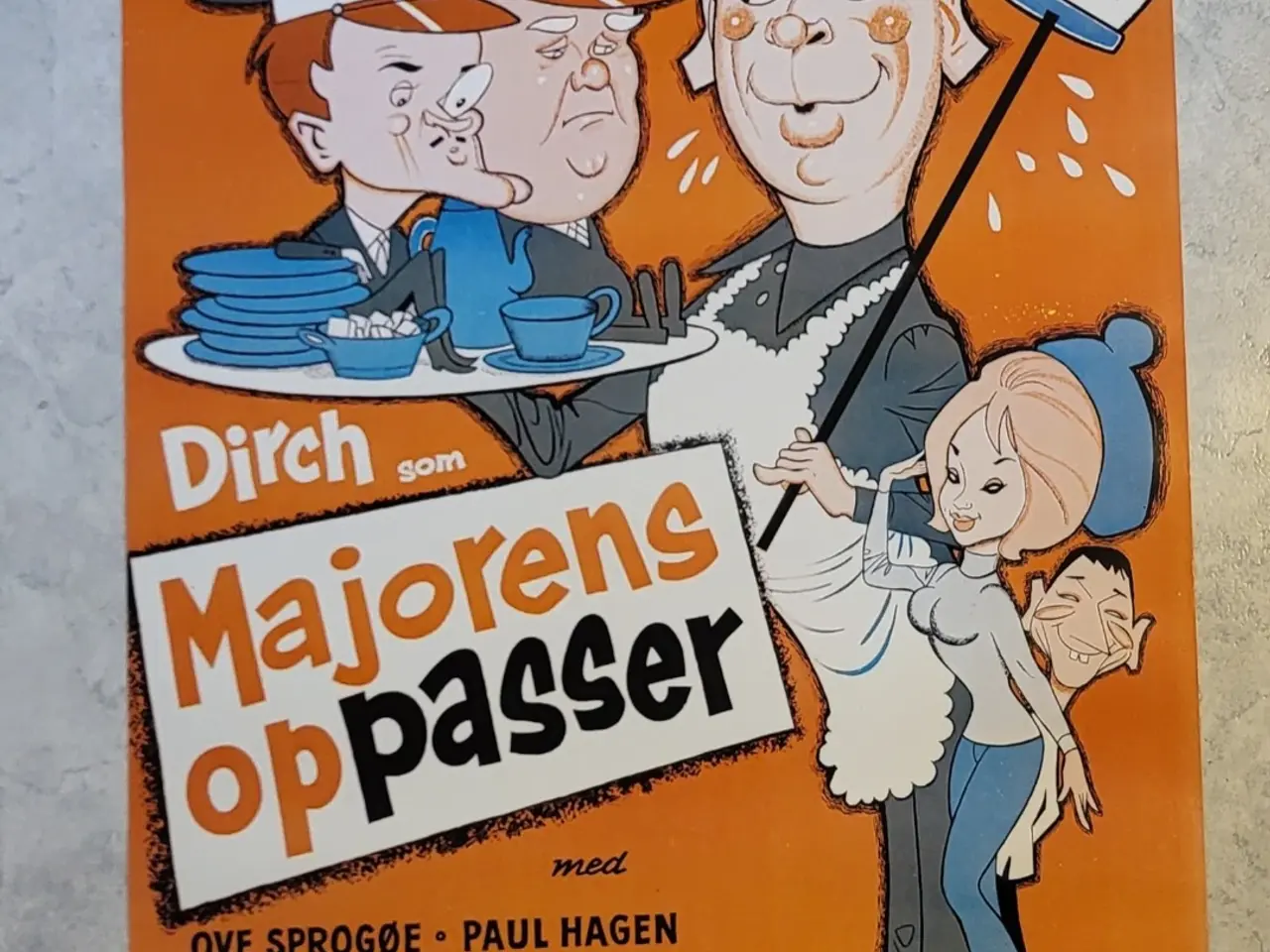 Billede 1 - Original filmplakat - Majorens oppasser
