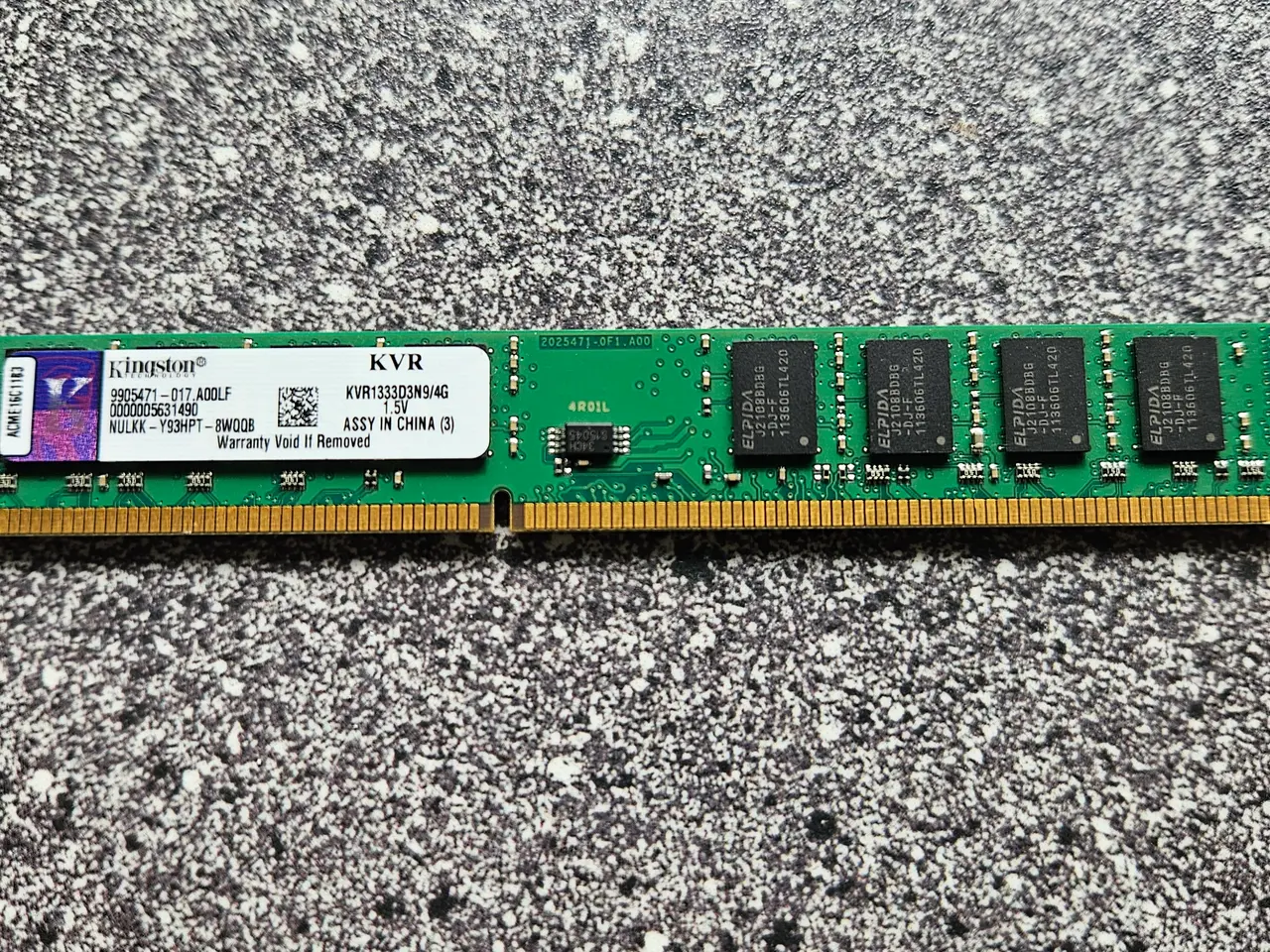 Billede 1 - Kingston 4GB RAM