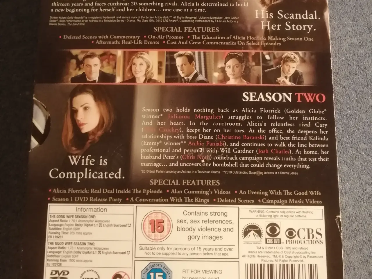 Billede 2 - The Good Wife 1+2