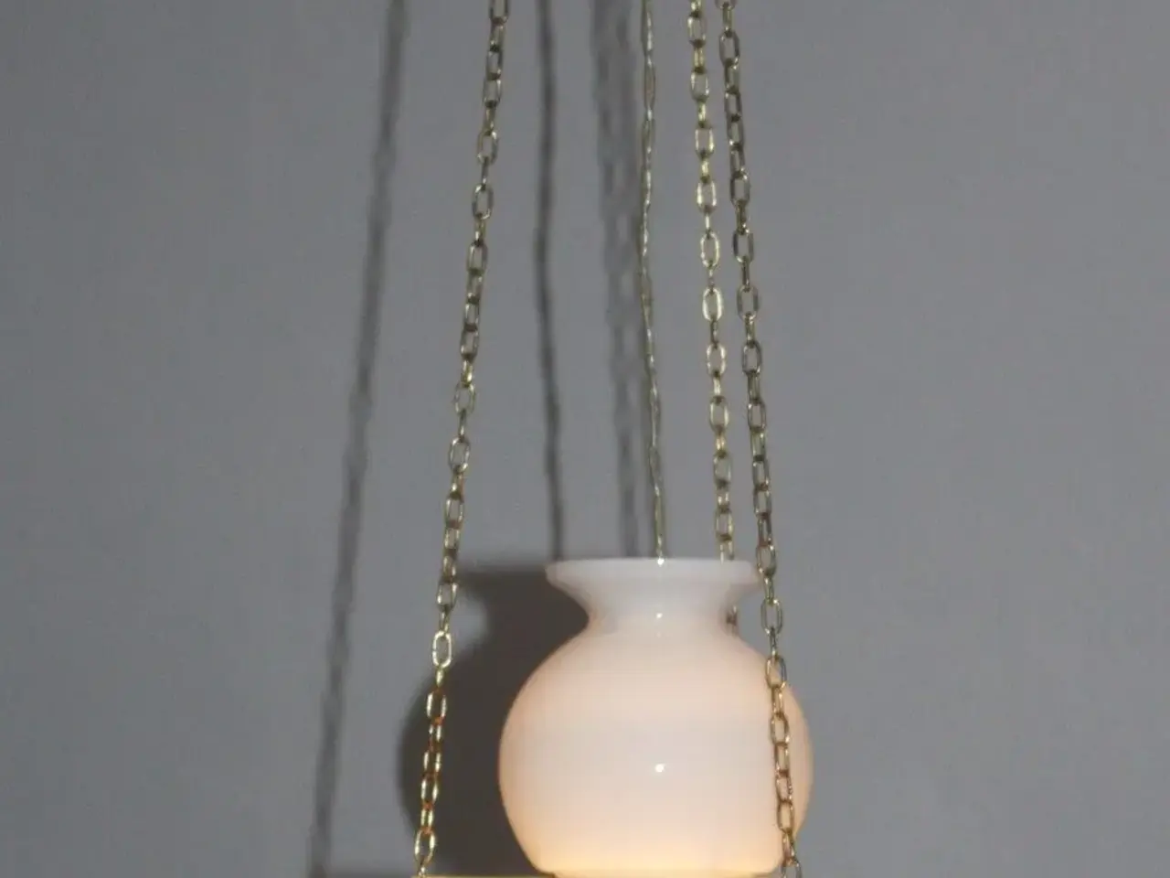 Billede 7 - Loftslampe fra Holmegaard