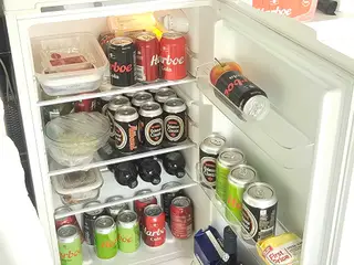 Senz kølefryseskab brugt på camping