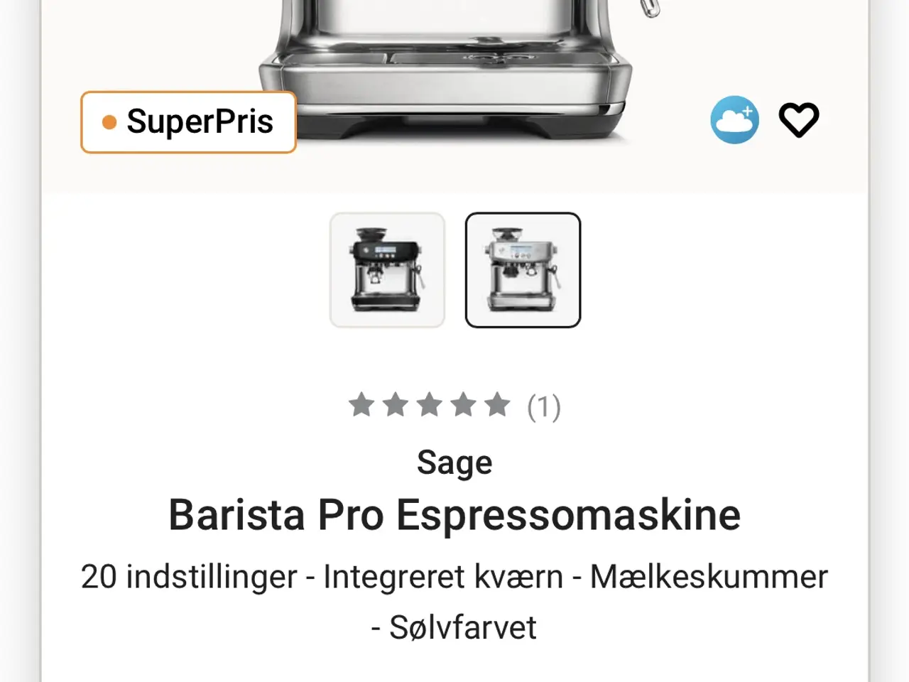 Billede 7 - Sage Barrista Pro