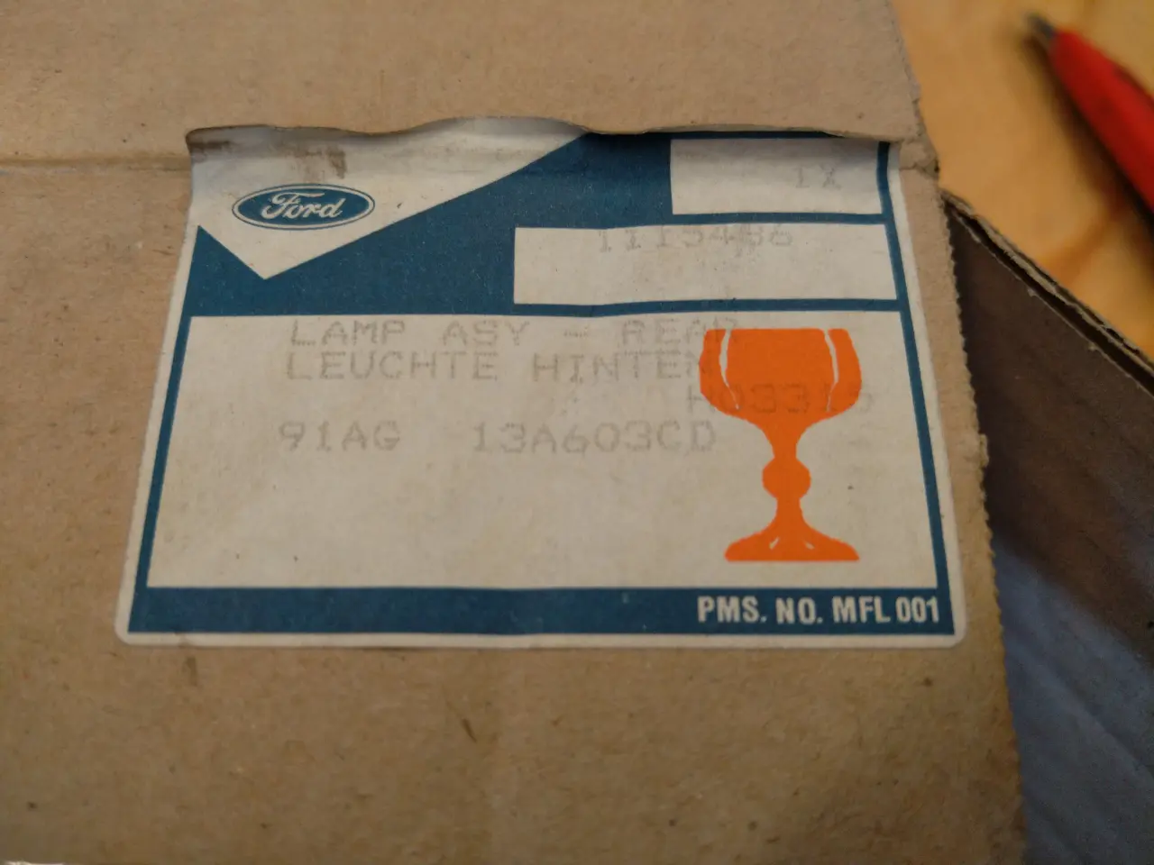 Billede 4 - Ford Escort Baglygte