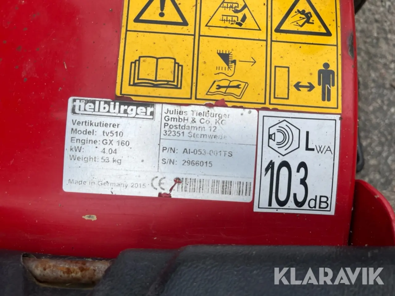 Billede 10 - Vertikalskærer Tielbürger TV510