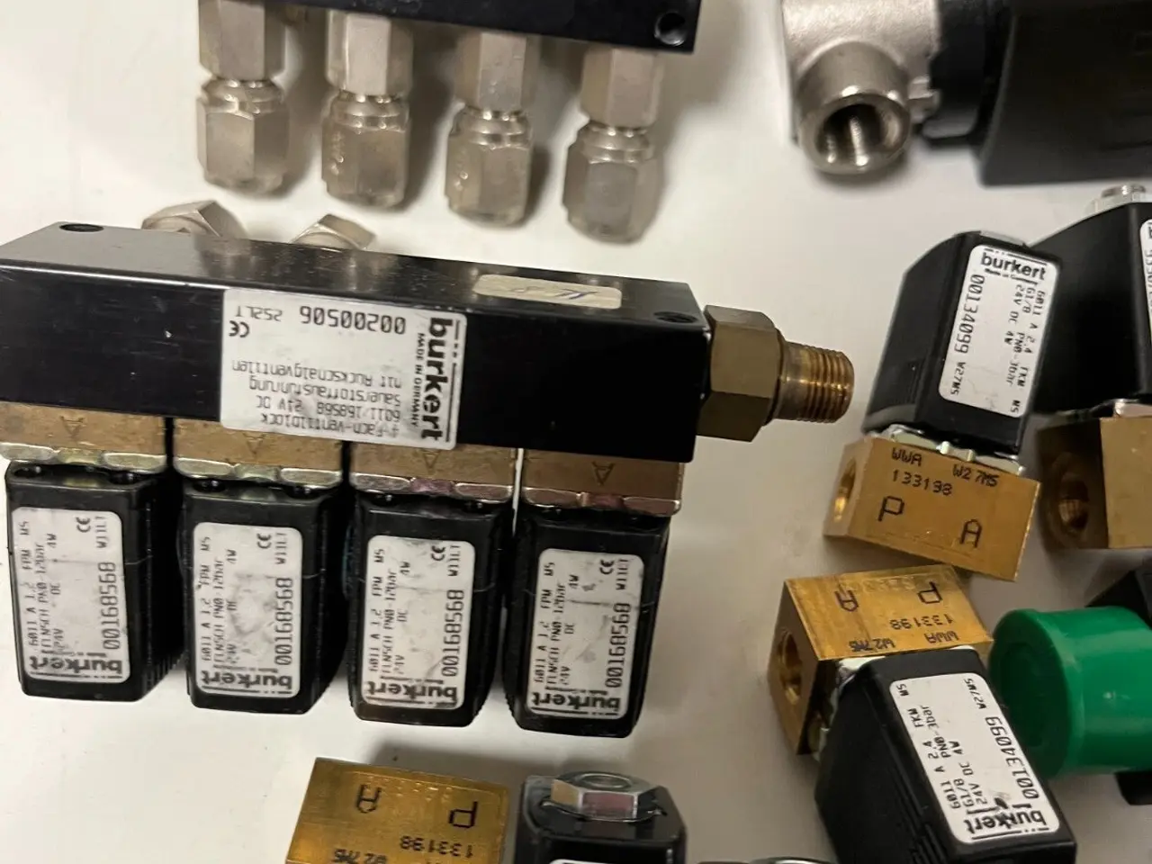 Billede 15 - Bürkert magnetventil parti 6013 6014 6016 Fittings
