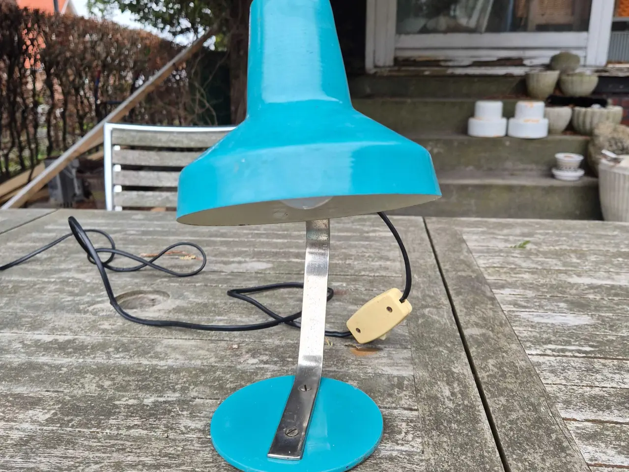 Billede 2 - Den fedeste polske bordlampe fra 1970'erne