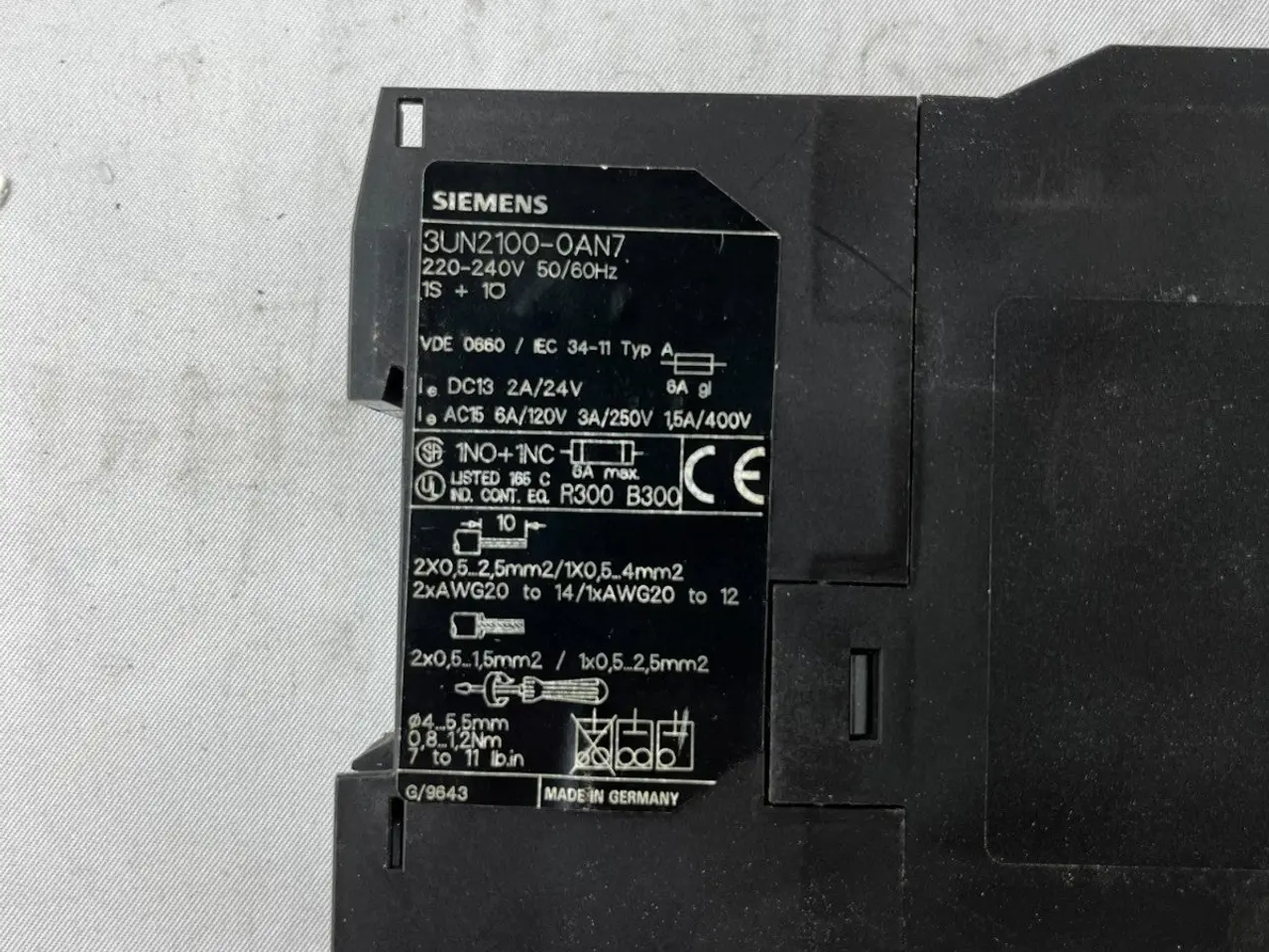 Billede 6 - Siemens 3UN2100-0AN7 Thermistor Motor Protection