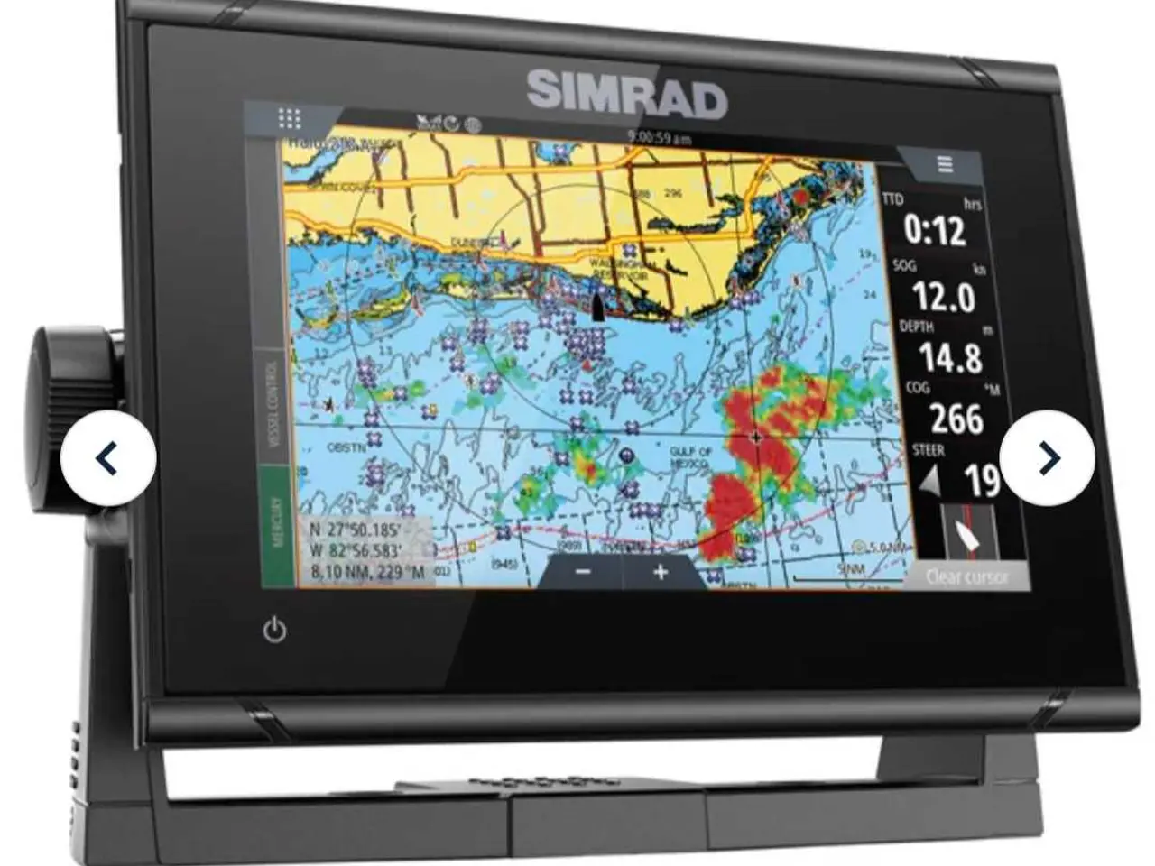 Billede 1 - Simrad 7" kortplotter