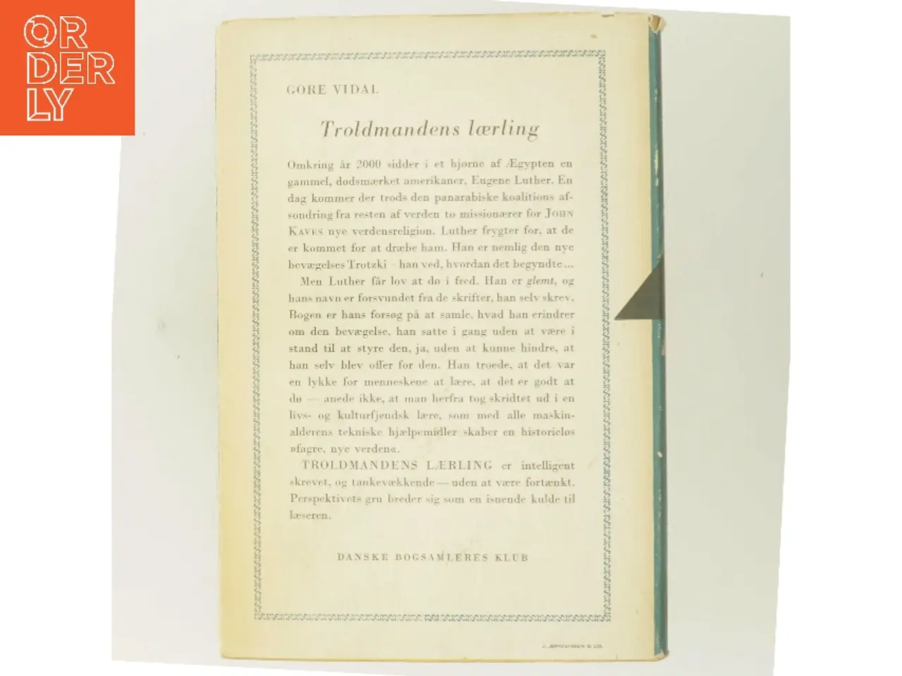 Billede 3 - Troldmandens lærling af Gore Vidal (Bog)