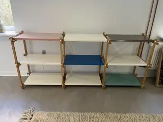HAY Woody Shelving Soaped Oak Frame Unit