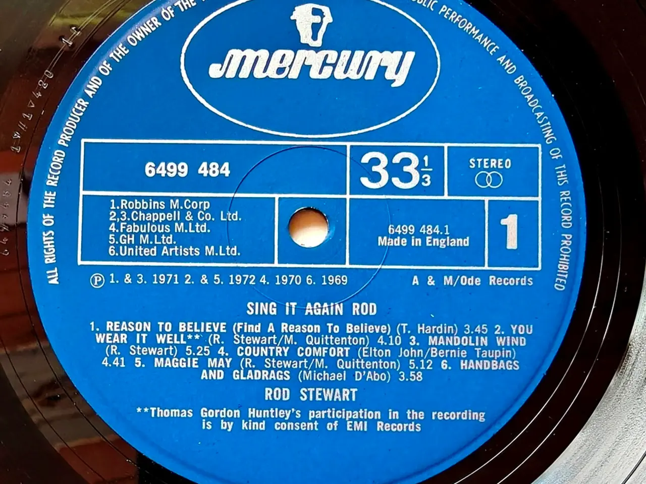 Billede 5 - LP, Rod Stewart x3