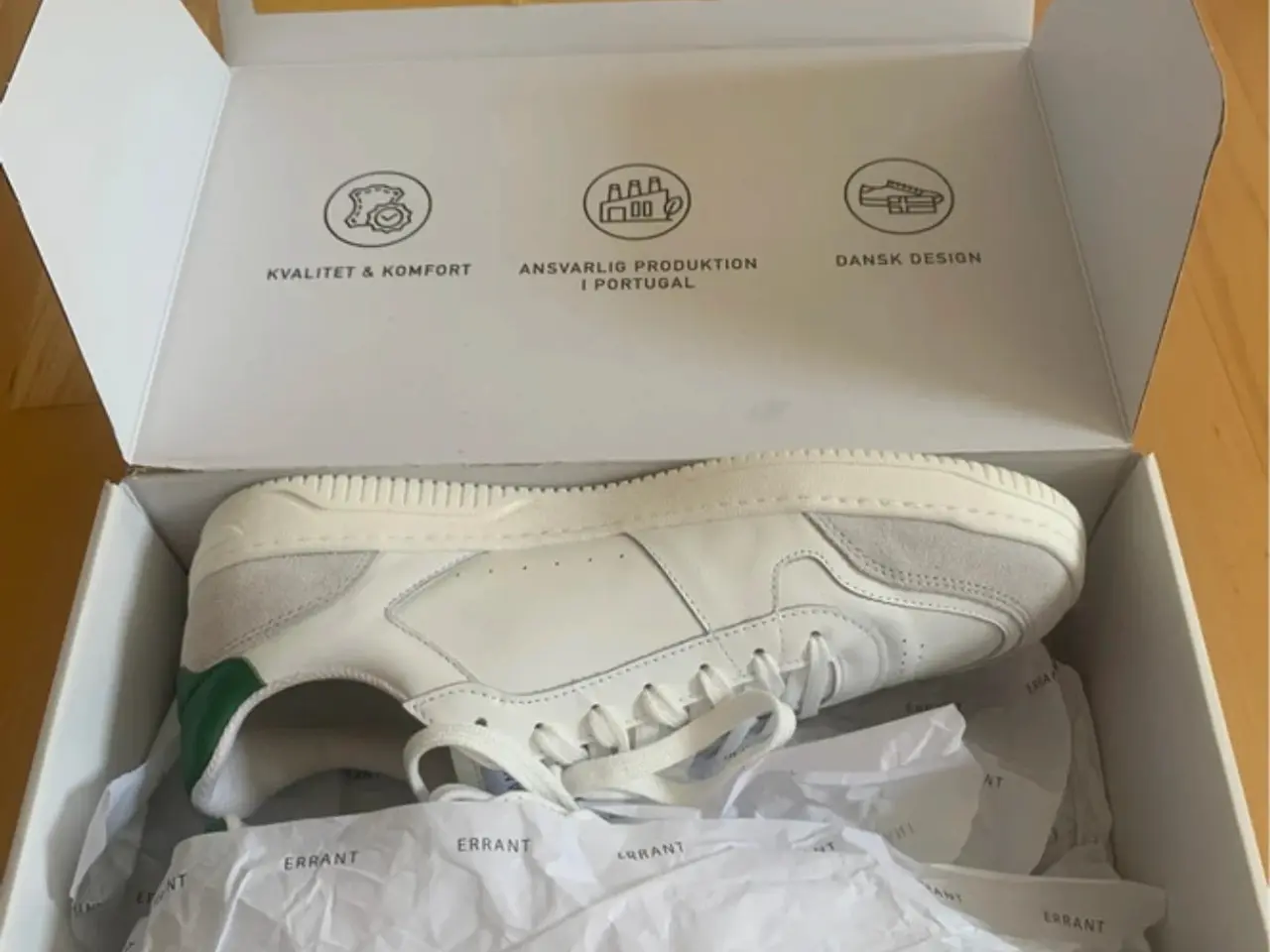 Billede 10 - Errant Low Sneaker white/green