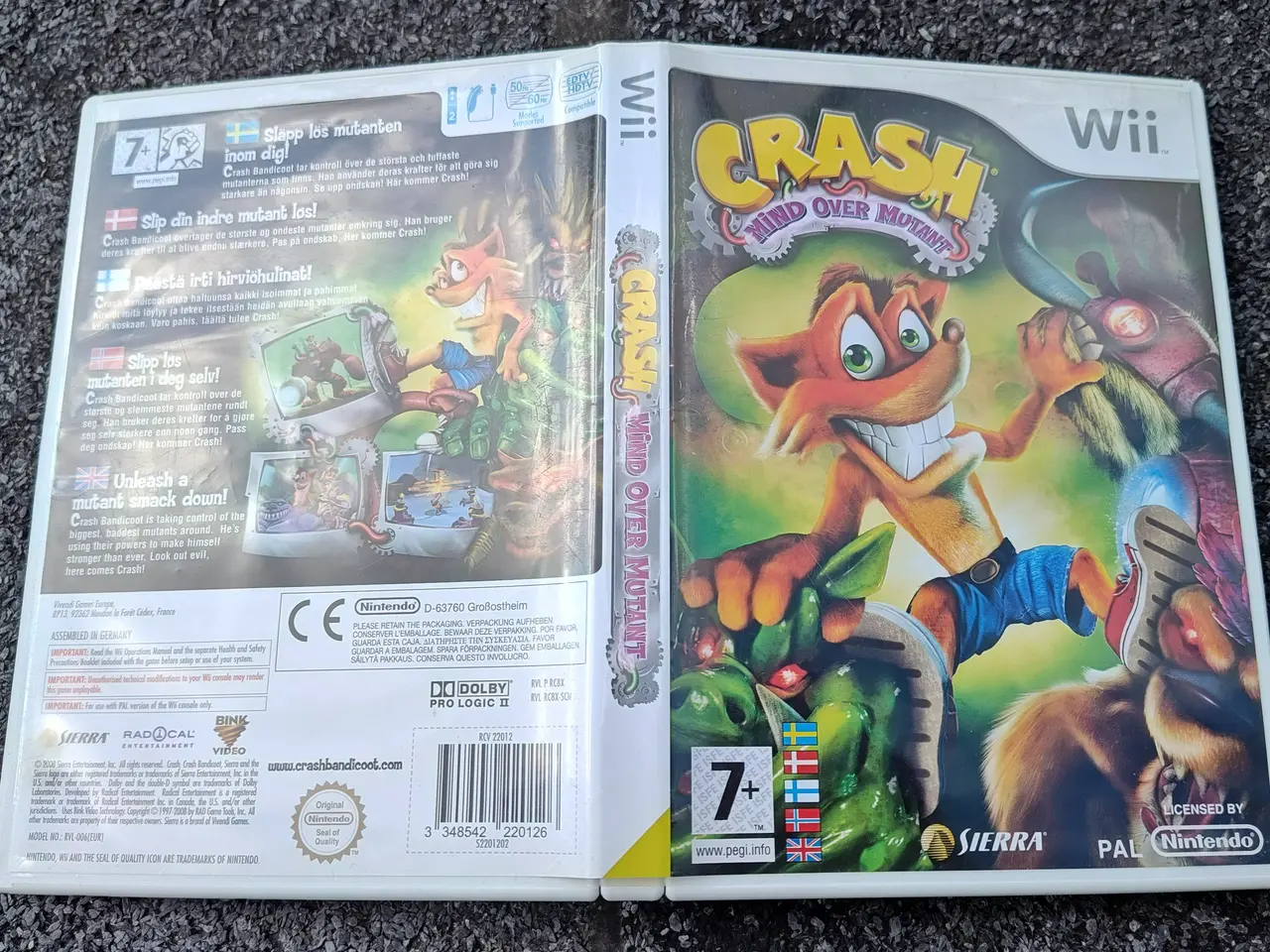 Billede 1 - Crash Bandicoot Mind over mutant til Nintendo Wii