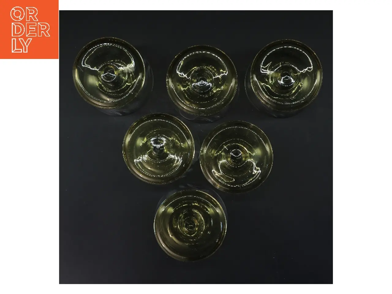 Billede 2 - Sæt af 6 glas dessertskåle (str. 6 stk Ø 10 cm længde 9 cm)