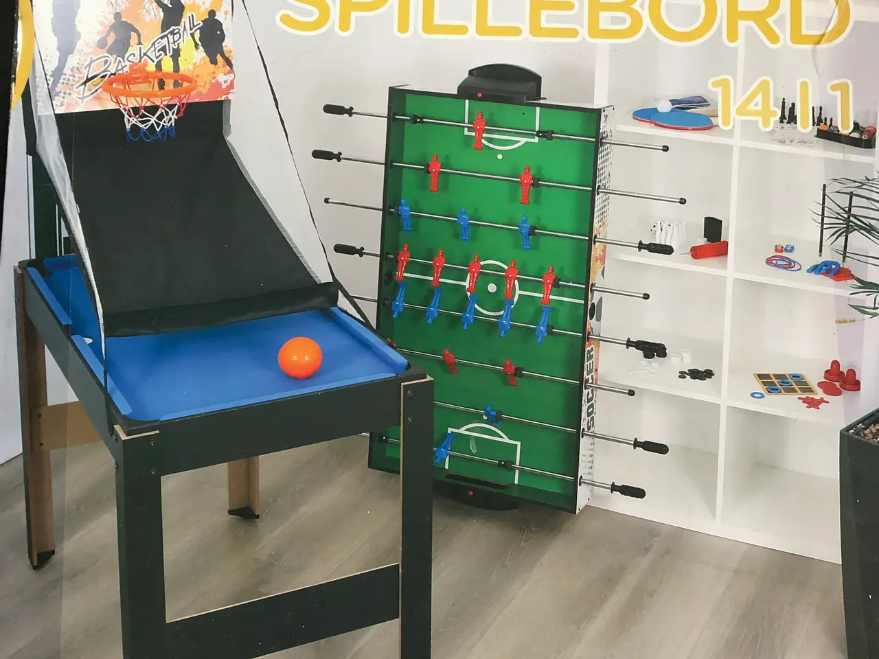 Billede 2 - MULTI-SPILLEBORD med 14 i 1 spil