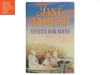 Jane Aamund Vesten for Måne bog