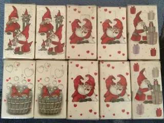 Samling med lommeletter