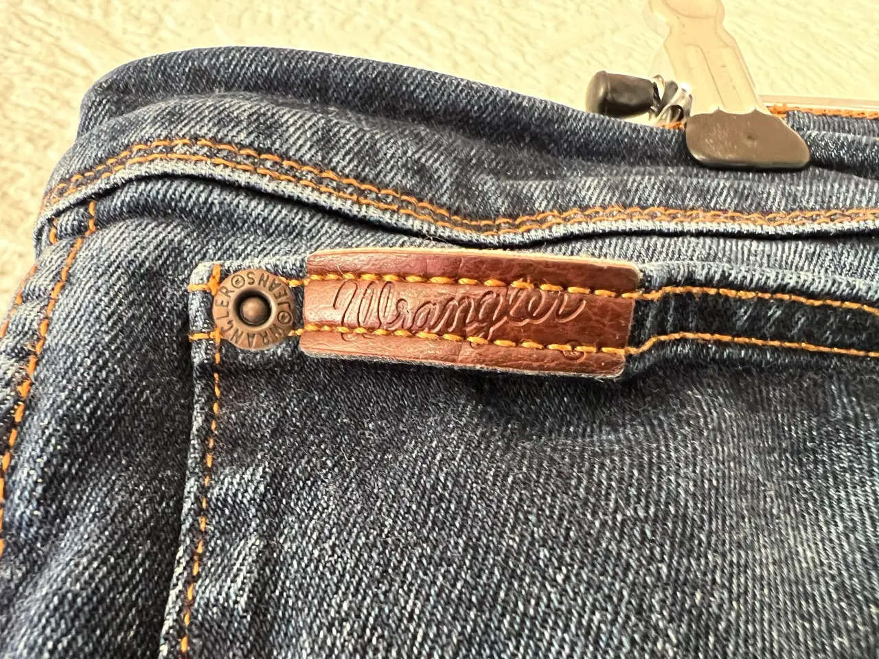 Billede 6 - Blå Wrangler Jeans. (Str: W40/L32)