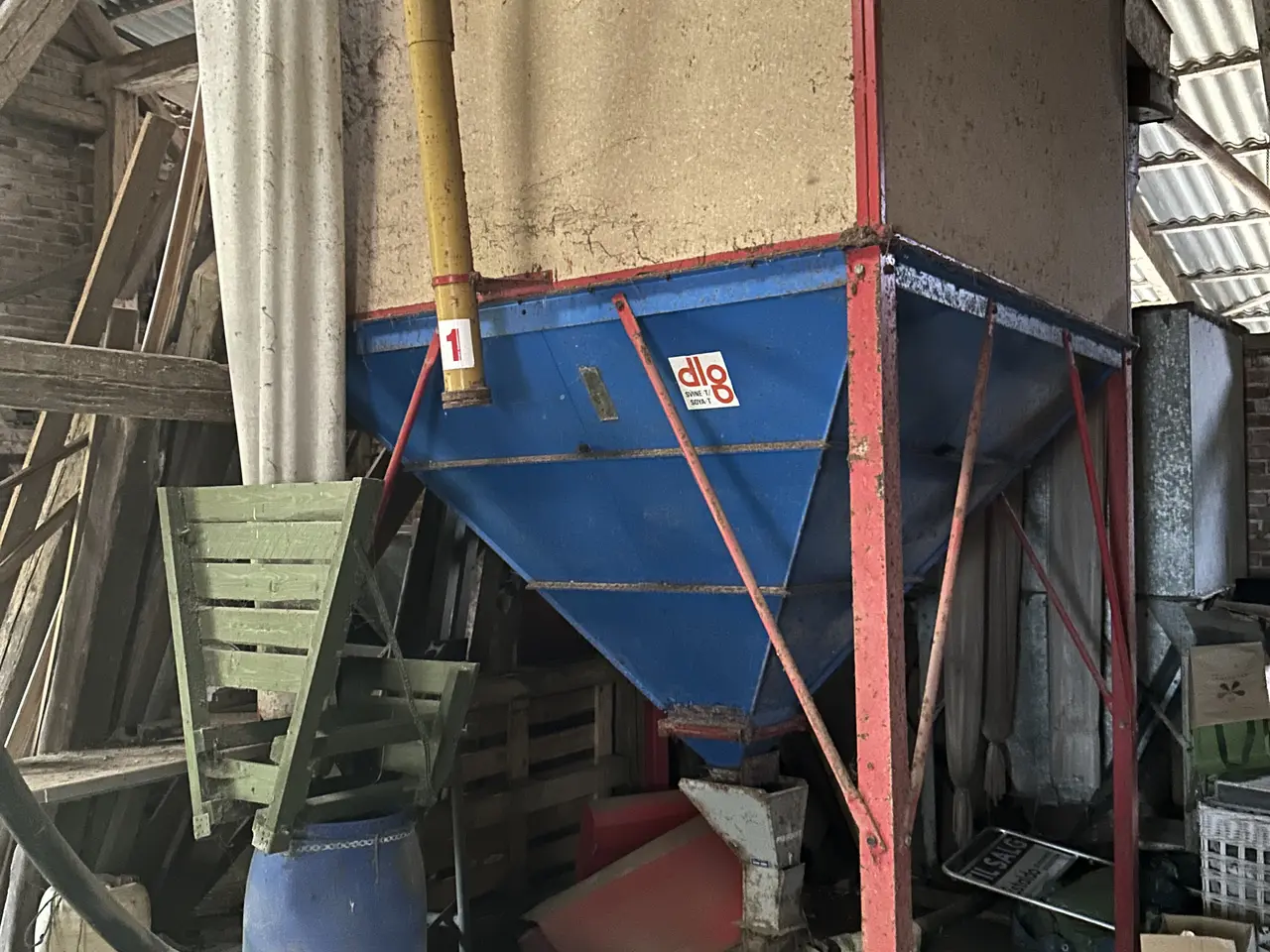 Billede 1 - Silo til foder eller træpiller