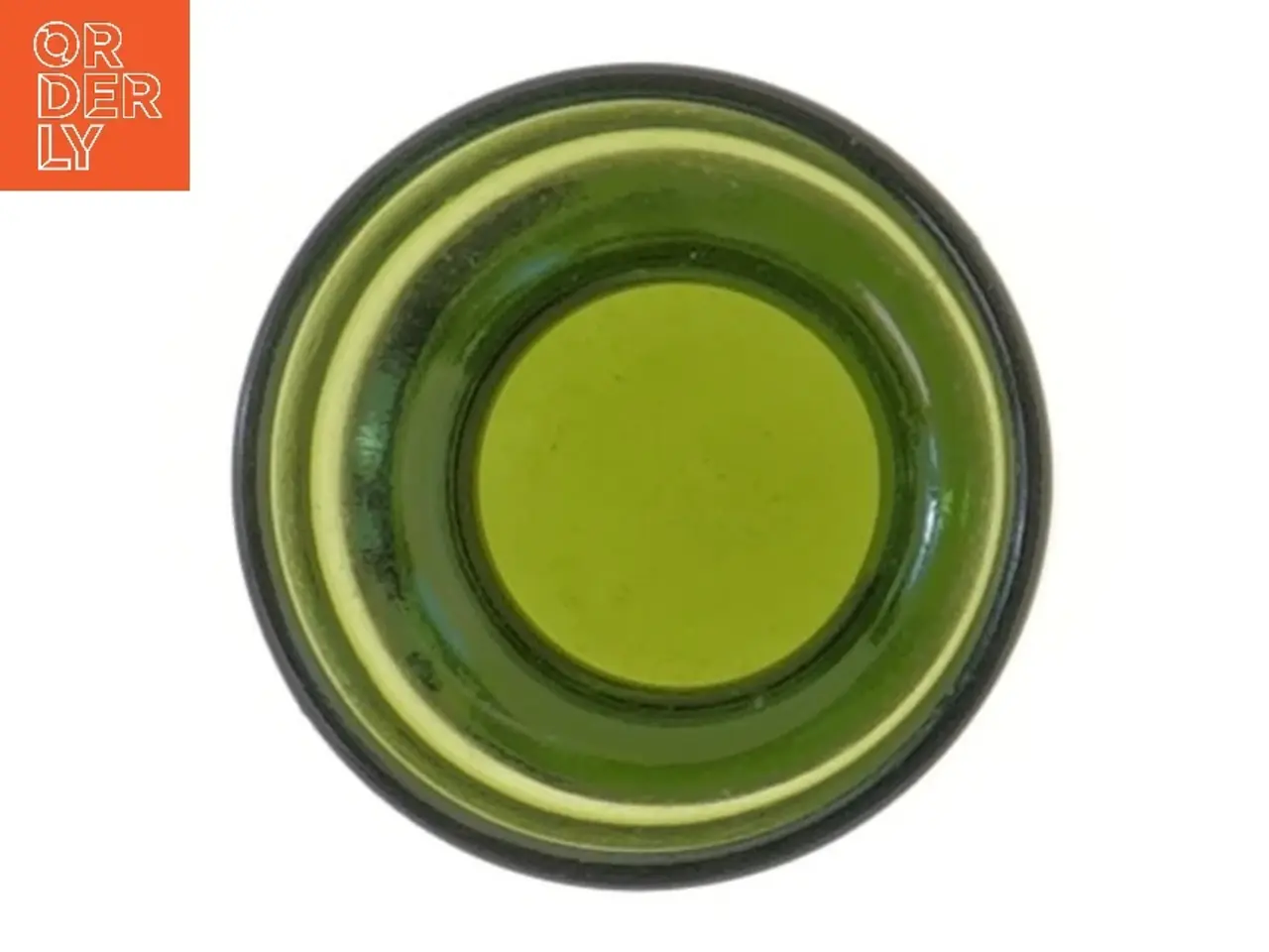 Billede 2 - Grøn glas vase (str. Ø 7,5 cm længde 6,5 cm)