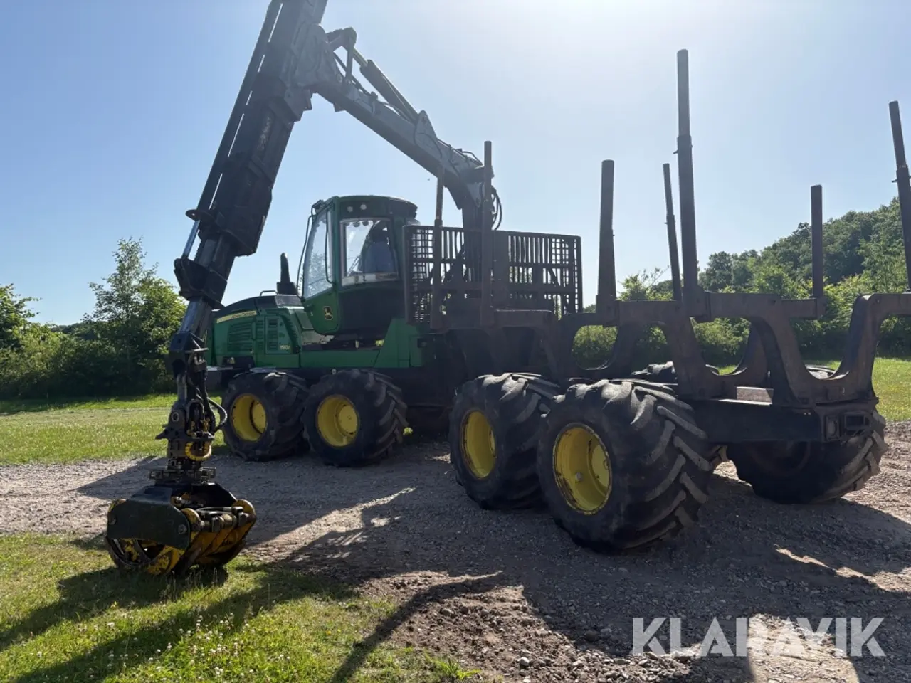 Billede 10 - Udkører John Deere 1510G med hurtigskifte