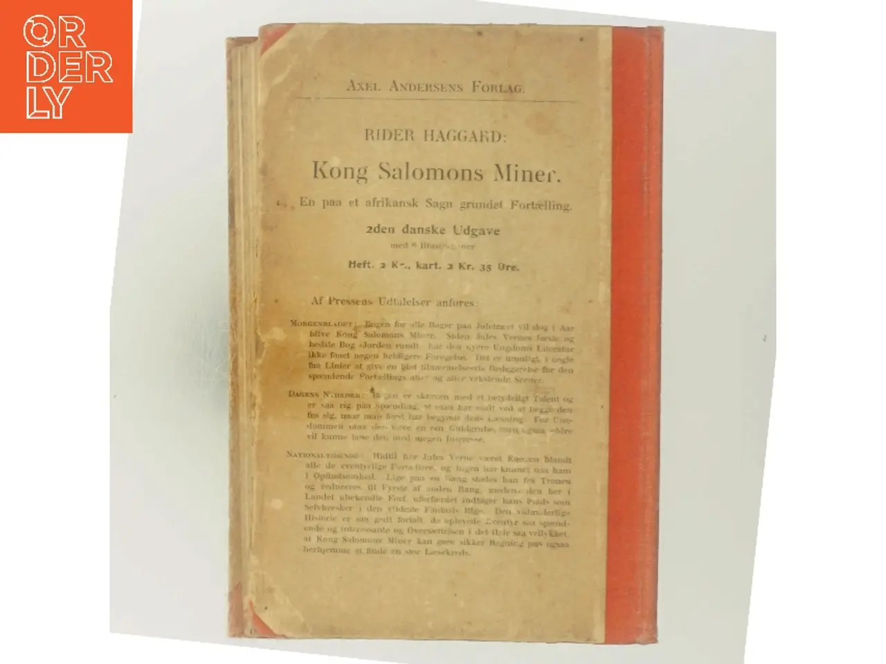 Billede 3 - Kong Salomons Miner af Rider Haggard (Bog)
