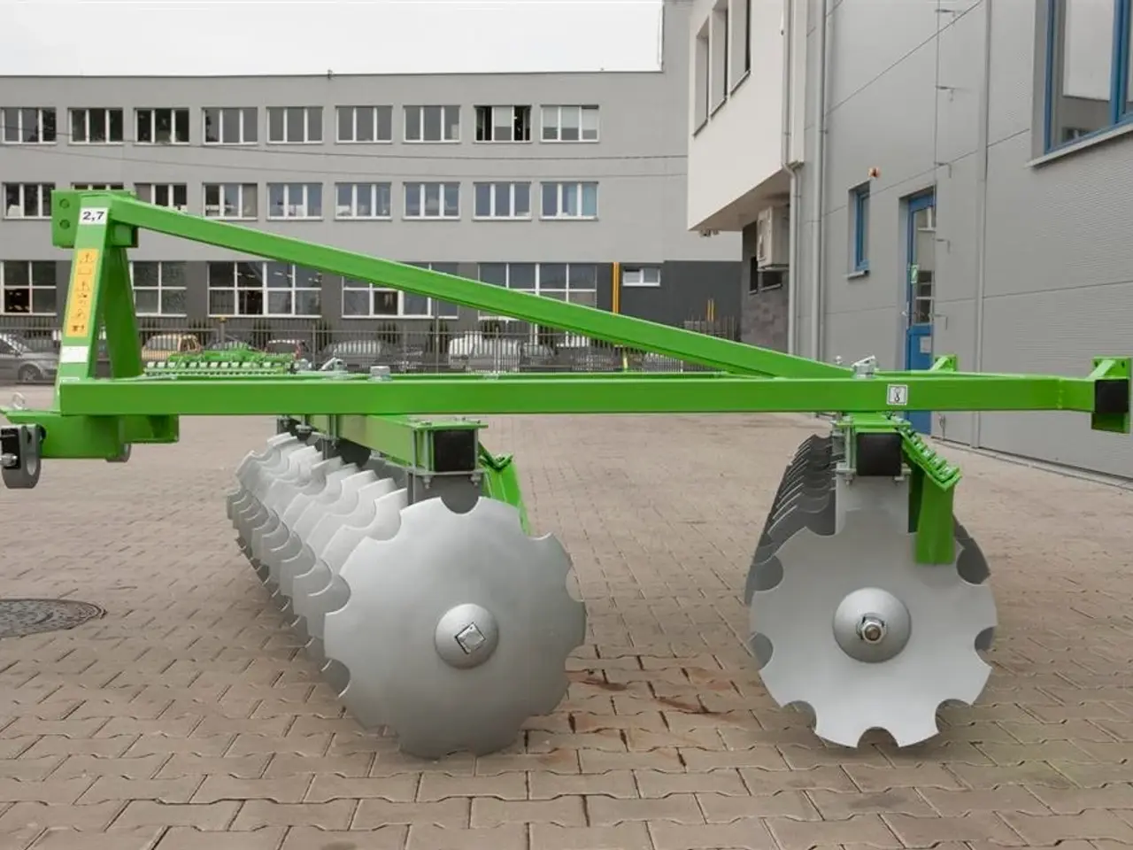 Billede 1 - Bomet 210cm Tallerkenharve model Pavo