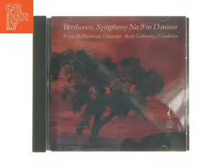 CD med Beethoven's Symfoni nr. 9 i D moll