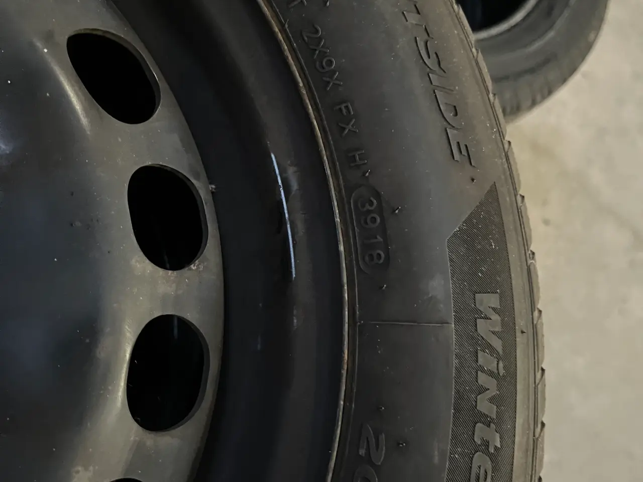 Billede 4 - Passathjul 205/60R16 vinterhjul