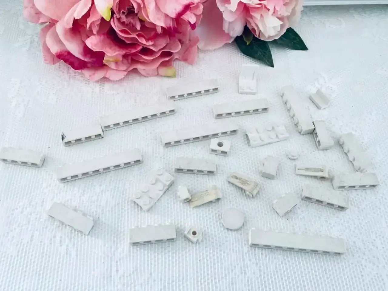 Billede 1 - Lego blandet hvid 