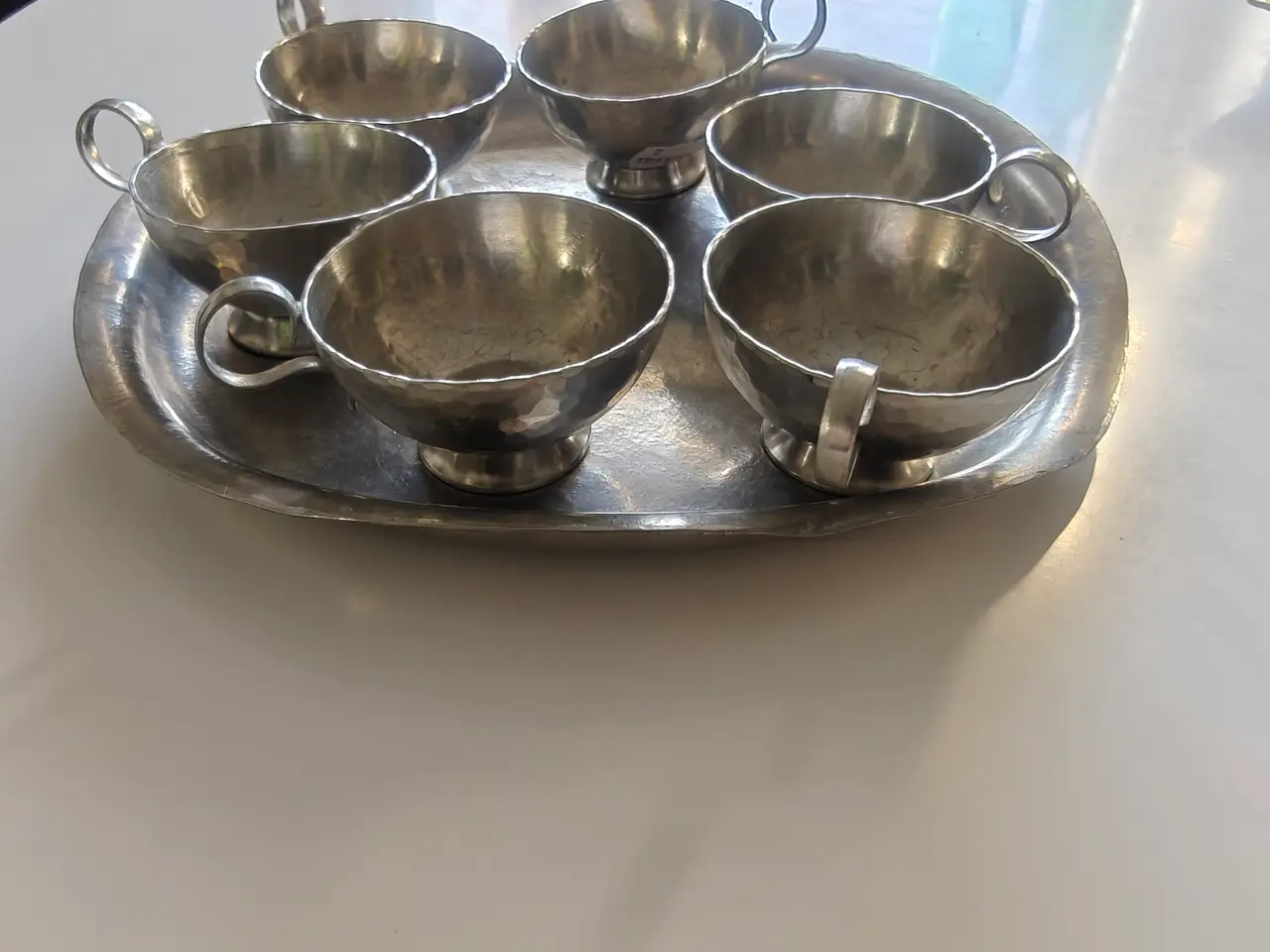 Billede 2 - Retro cafe sæt i svensk tin