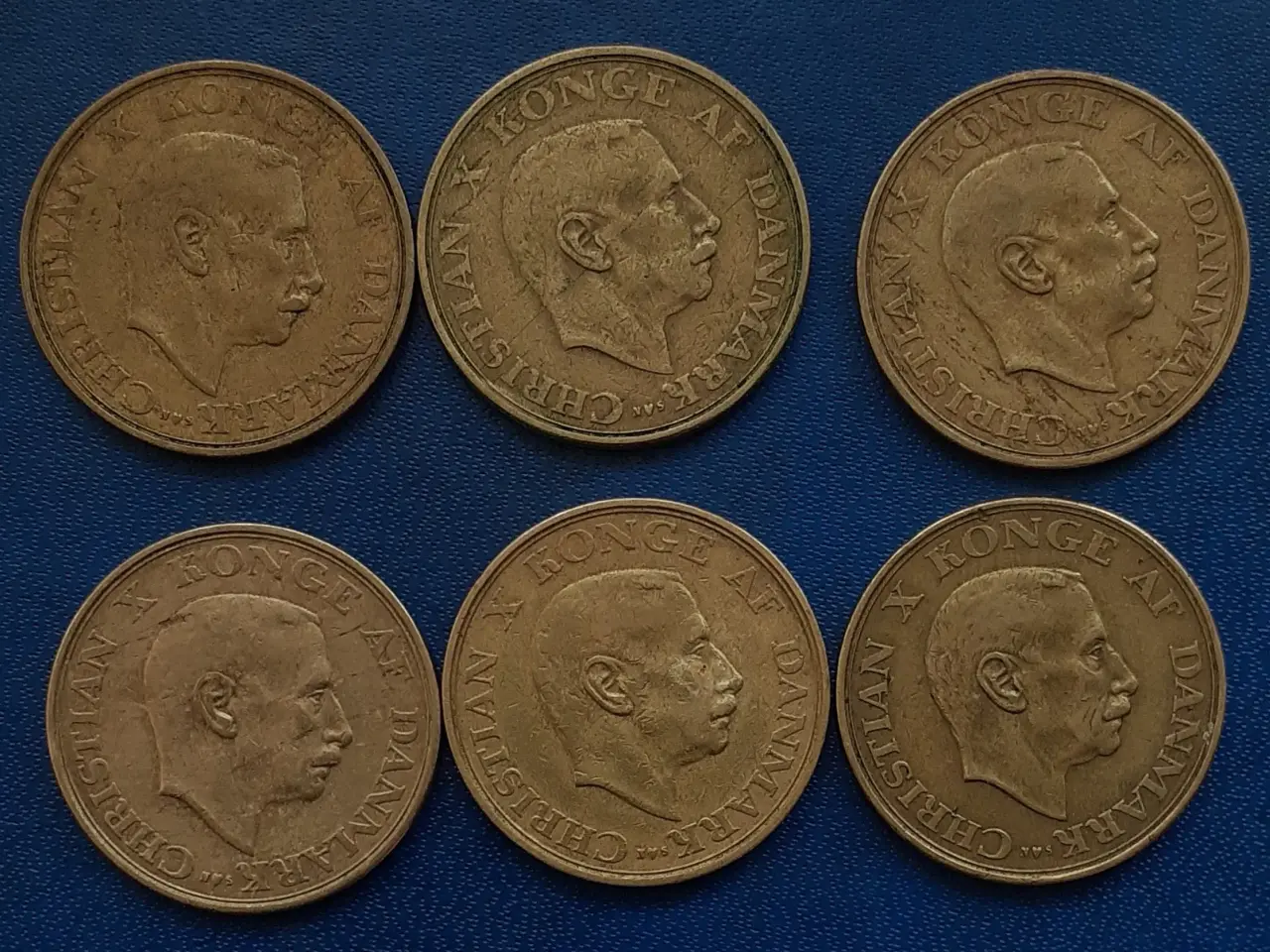 Billede 2 - 1 kr. komplet fra 1942 til 1947