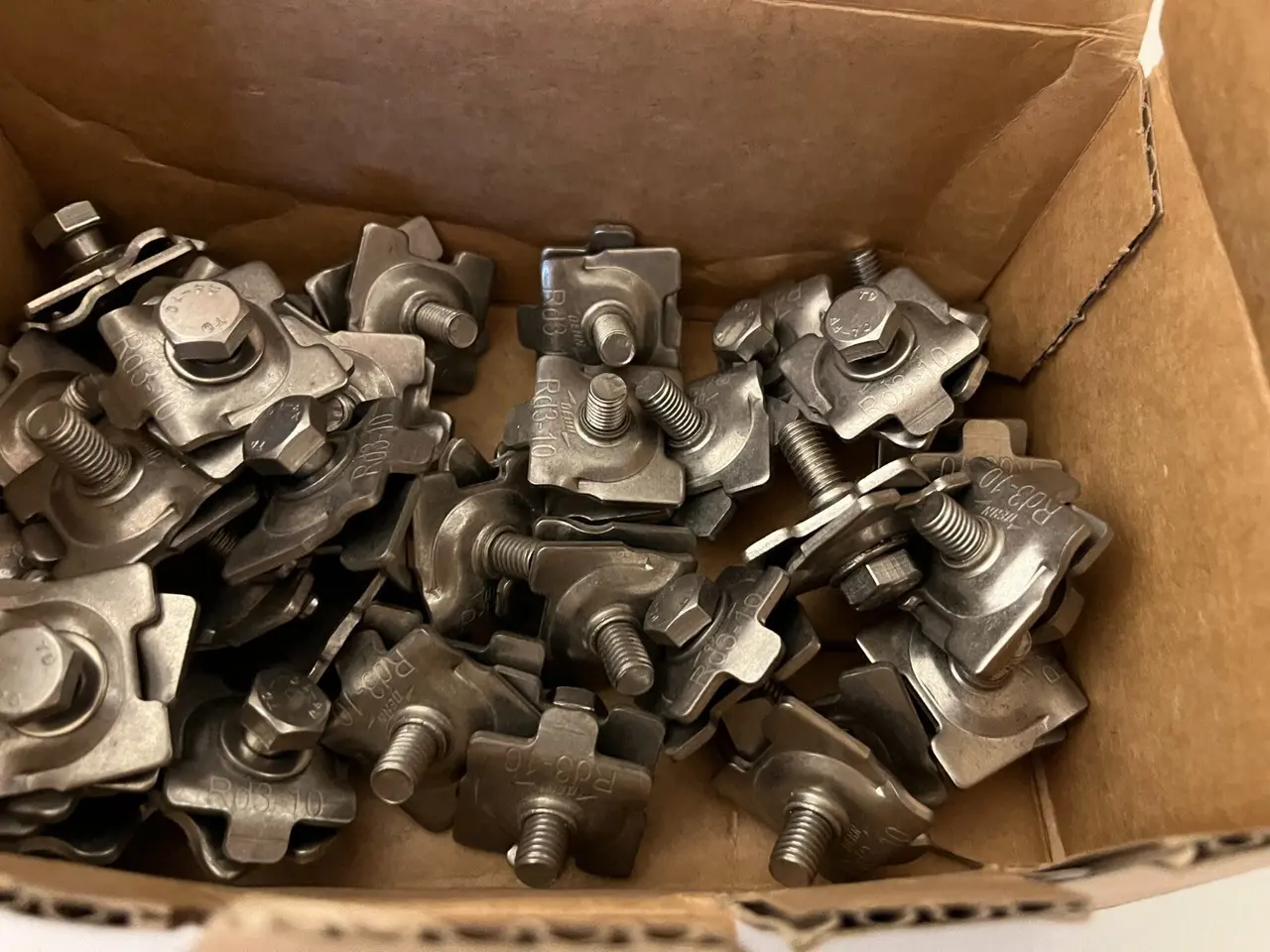 Billede 7 - '+25 DEHN 540271 MMV Clamps V4A Stainless - ny