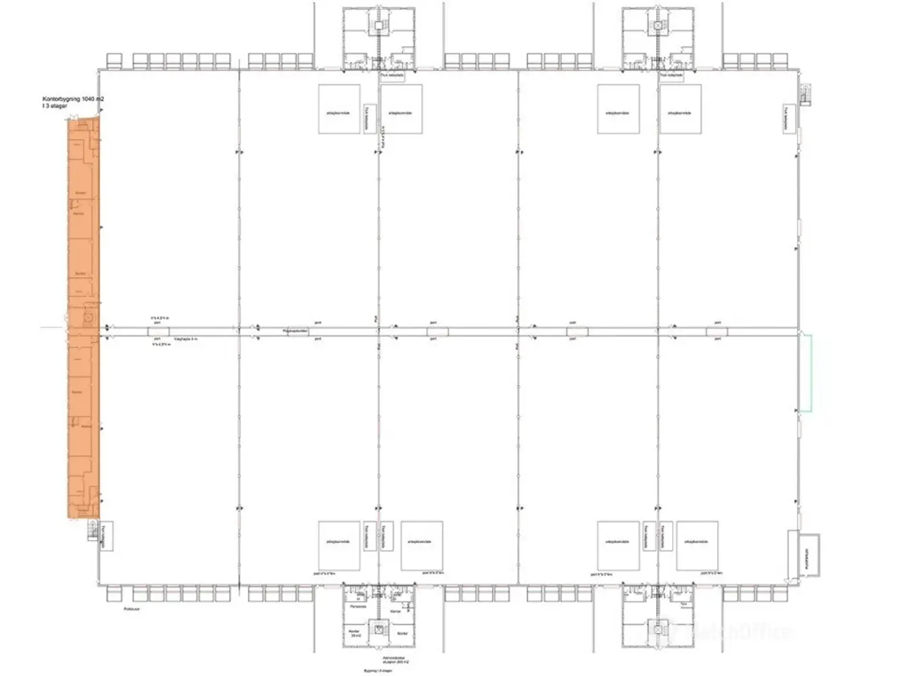 Billede 9 - 4.274 m2 Lager- Logistik-lejemål med 132 m2 kontor