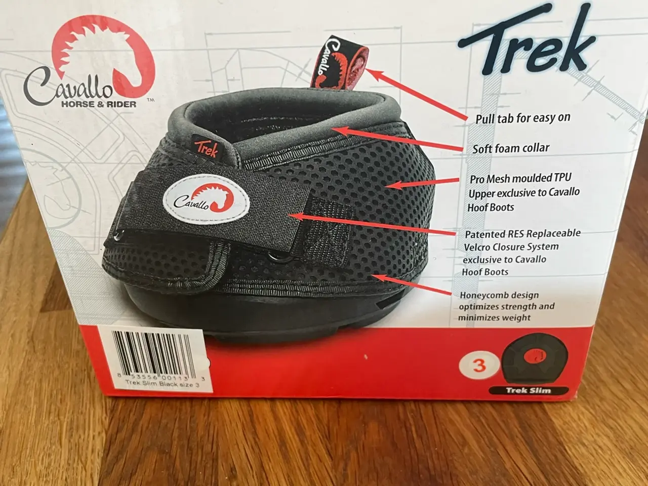 Billede 6 - Cavallo Trek hovboot str 3 slim