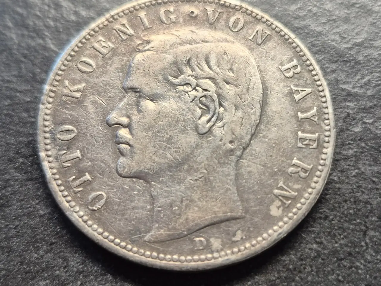 Billede 1 - Fünf mark otto könig von Bayern 1906